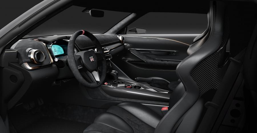 Интерьер Nissan GT-R50 Concept 2018 года  (фото 8 из 39)